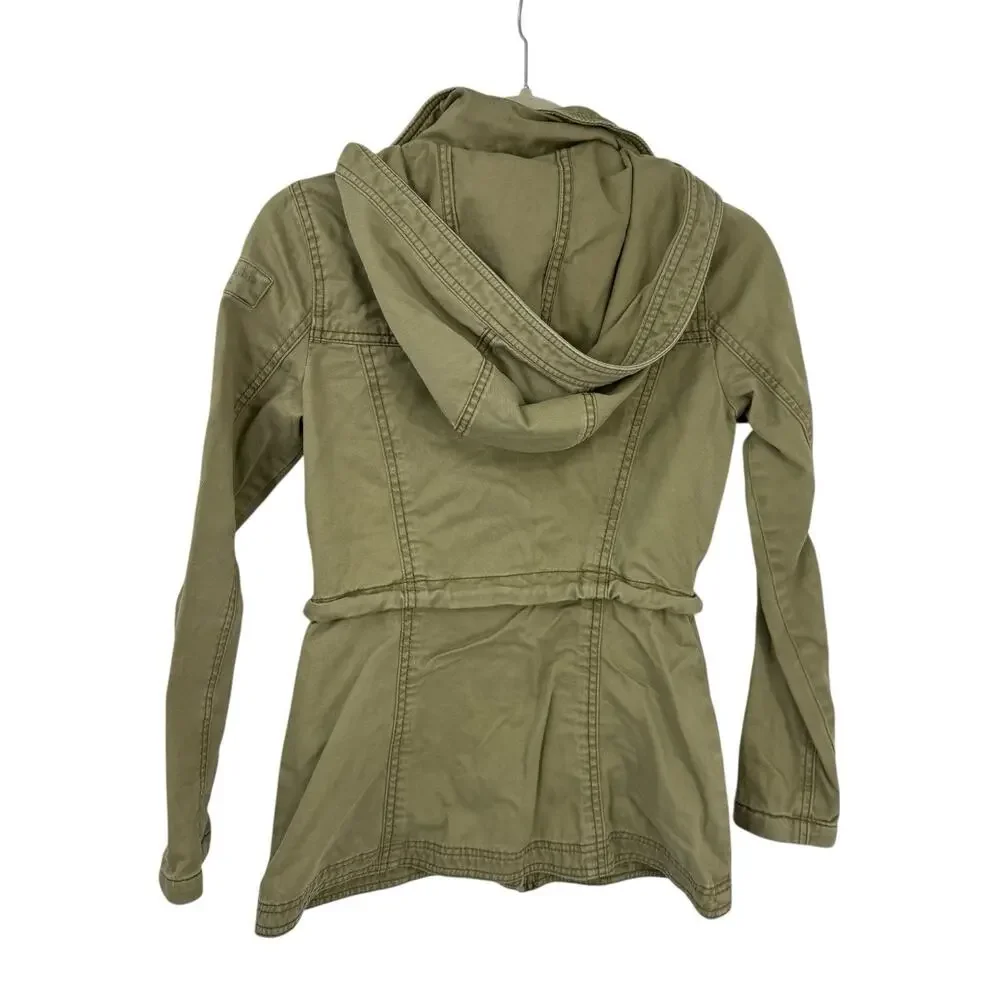 Abercrombie Utility Jacket Girls XL Women XS Olive Green Bella Swan Twilight